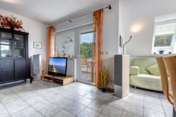 Wohnzimmer  Ferienwohnung Jannek