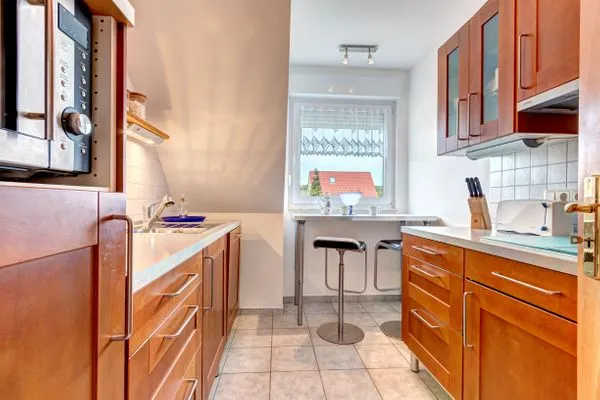 Küche / Küchenzeile  Ferienwohnung Jannek