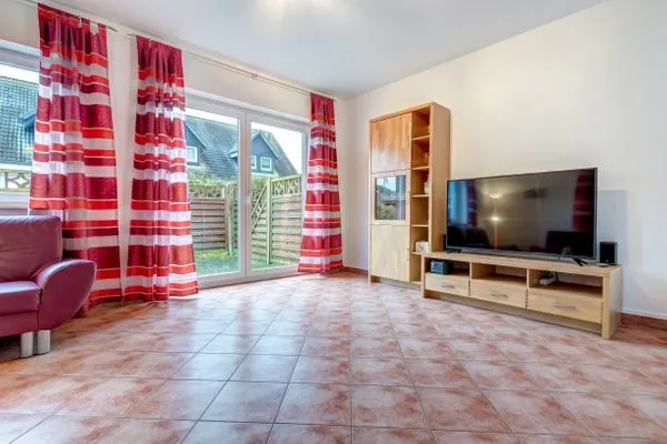 Wohnzimmer  Ferienhaus Krabbe