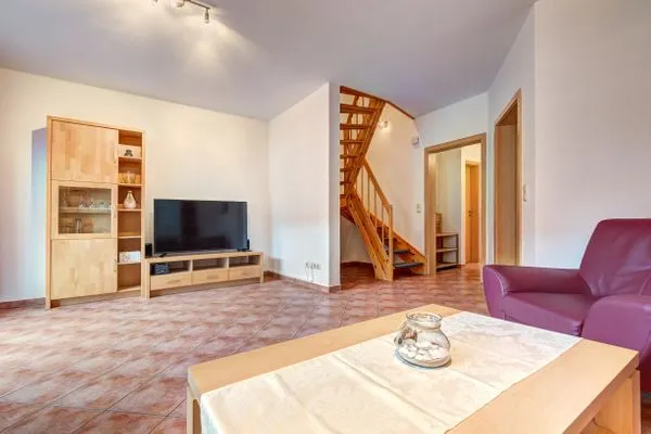 Wohnzimmer  Ferienhaus Krabbe