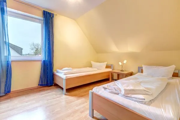 Schlafzimmer  Ferienhaus Krabbe