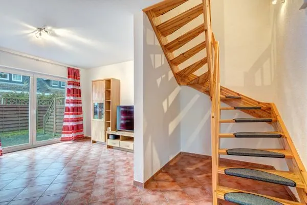 Wohnzimmer  Ferienhaus Krabbe