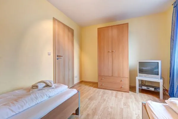 Schlafzimmer  Ferienhaus Krabbe