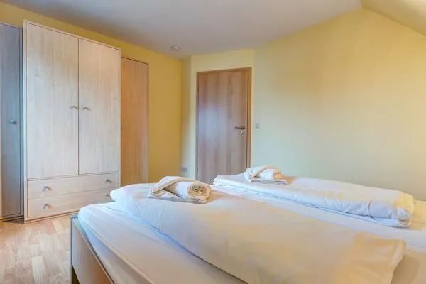 Schlafzimmer  Ferienhaus Krabbe