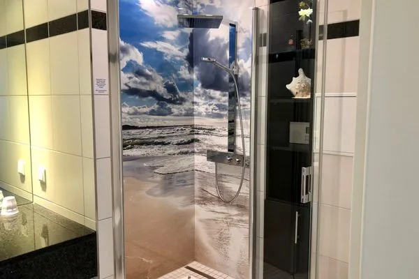 Badezimmer  Villa Marfa, Whg. 03