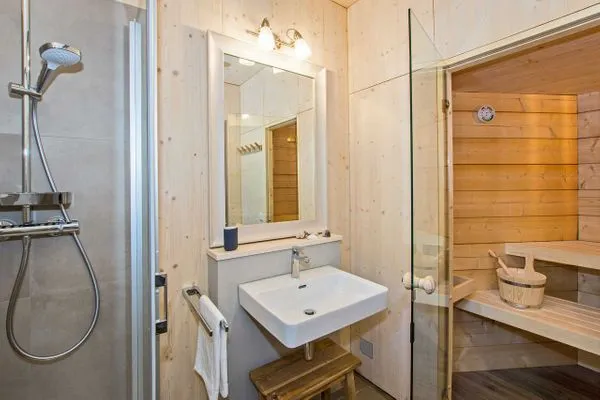 Badezimmer  Seehaus Söt Mine
