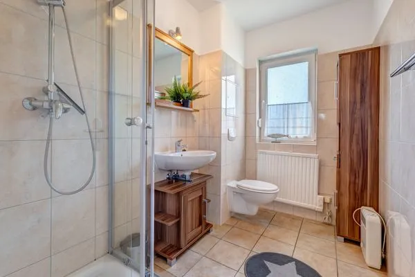 Badezimmer  Bungalow Sonneninsel