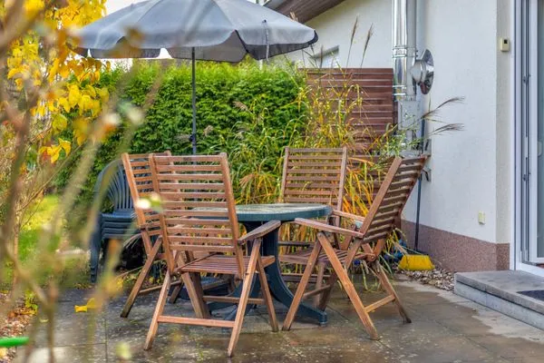 Terrasse  Bungalow Sonneninsel