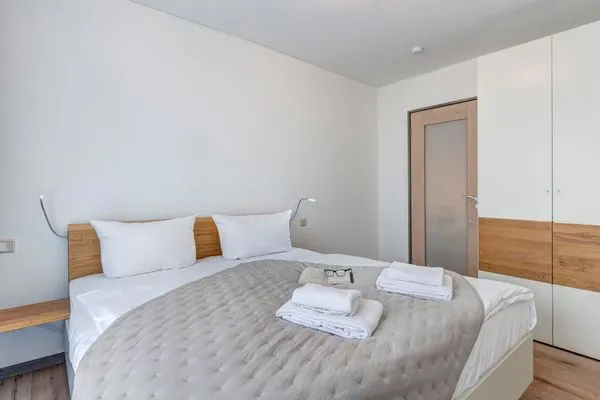 Schlafzimmer  Ferienhaus Waldoase 02