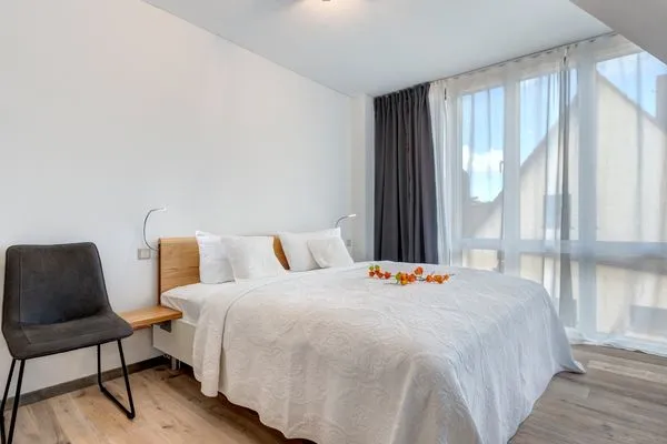 Schlafzimmer  Ferienhaus Waldoase 02