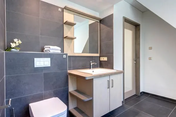 Badezimmer  Ferienhaus Waldoase 02