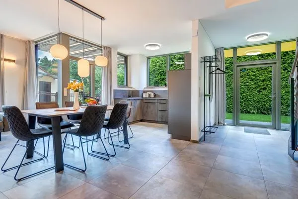 Küche / Küchenzeile  Ferienhaus Waldoase 01