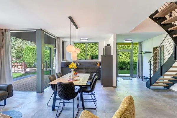 Küche / Küchenzeile  Ferienhaus Waldoase 01