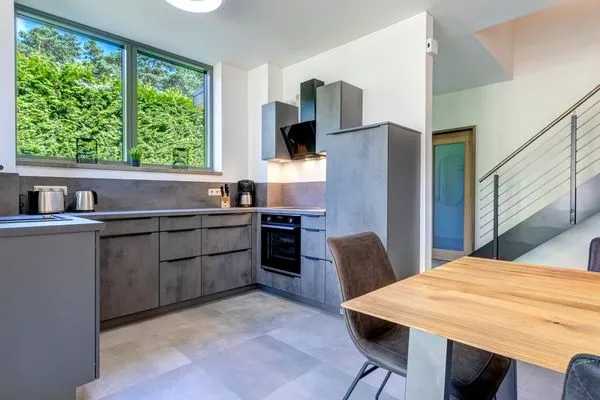 Küche / Küchenzeile  Ferienhaus Waldoase 01