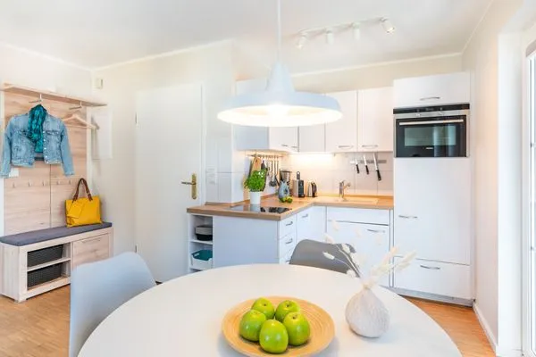 Küche / Küchenzeile  Ferienwohnung Strand 8