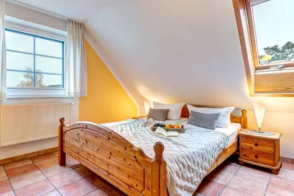 Schlafzimmer  Haus Sonnenschein, Whg. Leuchtfeuer