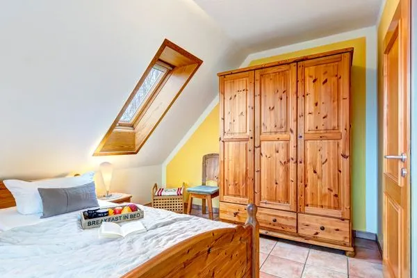 Schlafzimmer  Haus Sonnenschein, Whg. Leuchtfeuer