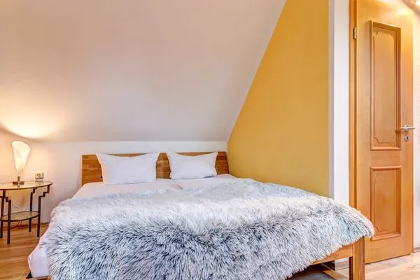 Schlafzimmer  Haus Sonnenschein, Whg. Leuchtfeuer