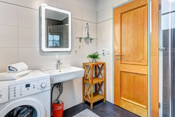 Badezimmer  Haus Sonnenschein, Whg. Leuchtfeuer