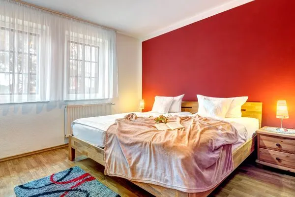 Schlafzimmer  Haus Sonnenschein, Whg. Seepferdchen