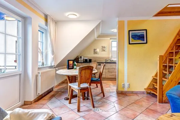 Wohnzimmer  Haus Sonnenschein, Whg. Seekiste