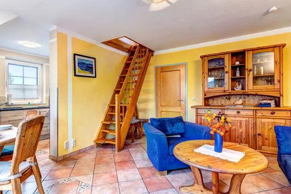 Wohnzimmer  Haus Sonnenschein, Whg. Seekiste