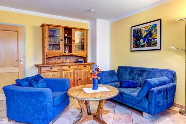 Wohnzimmer  Haus Sonnenschein, Whg. Seekiste