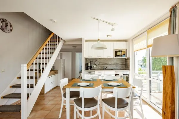 offene Küche Residenz am Strand Wohnung 6-80