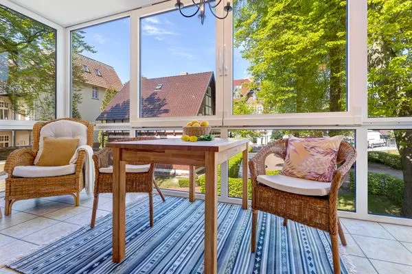 Wohnzimmer  Ostseepark Waterfront Karavelle 3.5