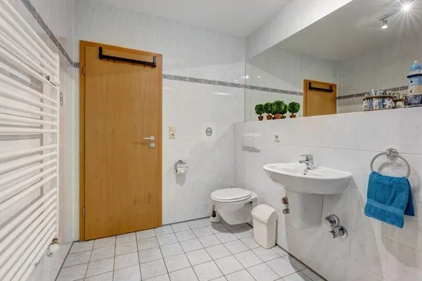 Badezimmer  Ostseepark Waterfront Karavelle 3.5