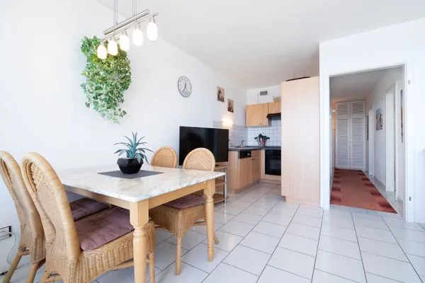 Wohnzimmer Ferienpark Sierksdorf App.406 - Strandlage