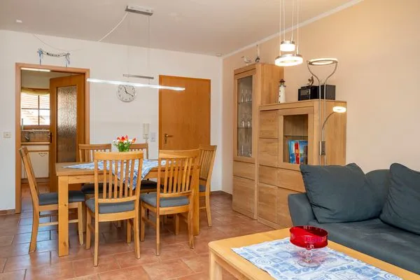Wohnbereich Ferienpark Freesenbruch Wohnung 4.6 - Boddenblick