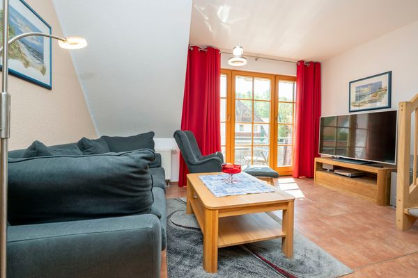 Ferienpark Freesenbruch Wohnung 4.6 - Boddenblick Ostseeheilbad Zingst - Wohnbereich