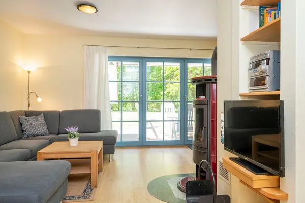 Wohnbereich Ferienpark Freesenbruch Doppelhaushälfte 12a - Steuerrad