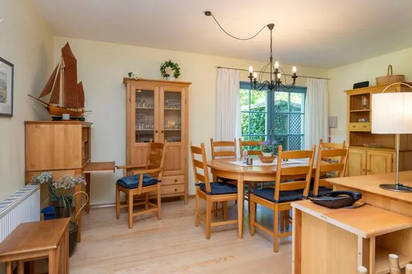 Wohnbereich Ferienpark Freesenbruch Doppelhaushälfte 12a - Steuerrad