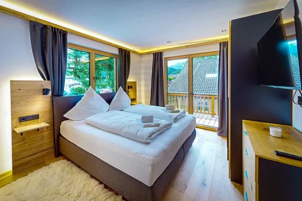 Schlafzimmer  Garmisch Chalets - Wohnung Riessersee
