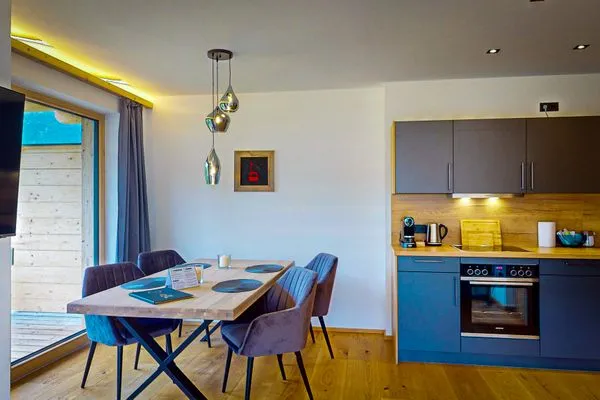 Wohnzimmer  Garmisch Chalets - Wohnung Riessersee