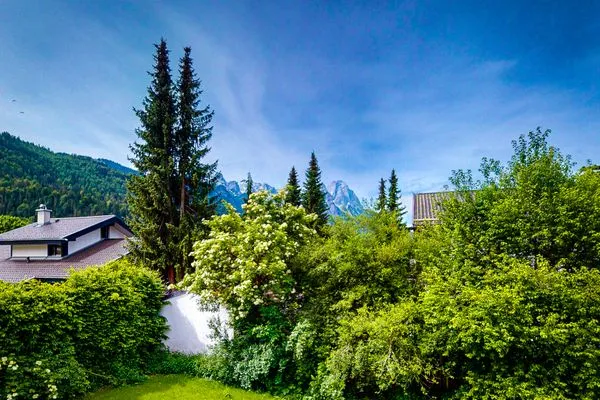 Blick auf Sehenswürdigkeit  Garmisch Chalets - Wohnung Riessersee