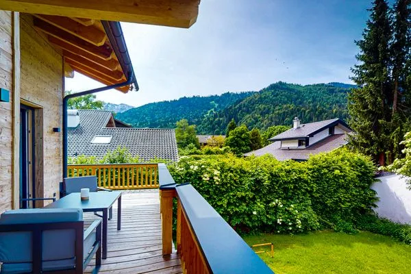 Balkon  Garmisch Chalets - Wohnung Riessersee