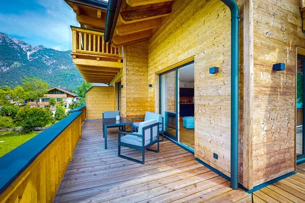 Balkon  Garmisch Chalets - Wohnung Riessersee