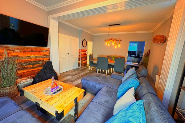  Villa Mila EG Büsum - Wohnzimmer