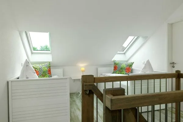 Bedroom Am Krabbenweg Whg.2 im Haus Am Krabbenweg