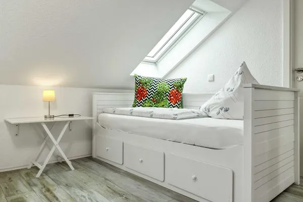 Bedroom Am Krabbenweg Whg.2 im Haus Am Krabbenweg