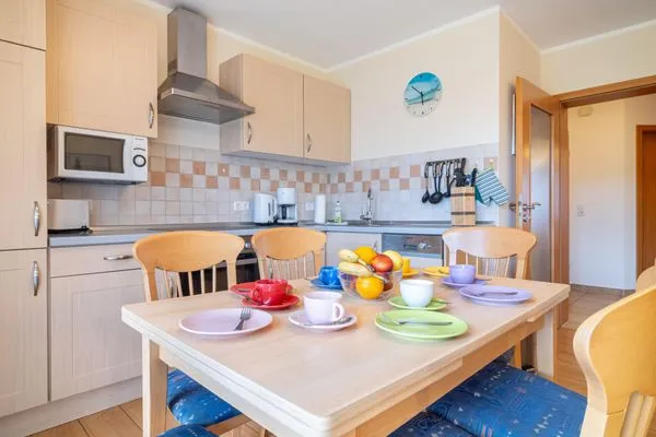 offener Küchenbereich  Windflüchter