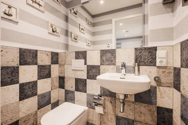 Badezimmer  Ferienwohnung Adina