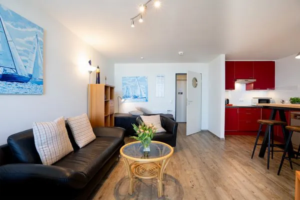 Wohnzimmer  (STR123d) Ferienwohnung "meerLust29"