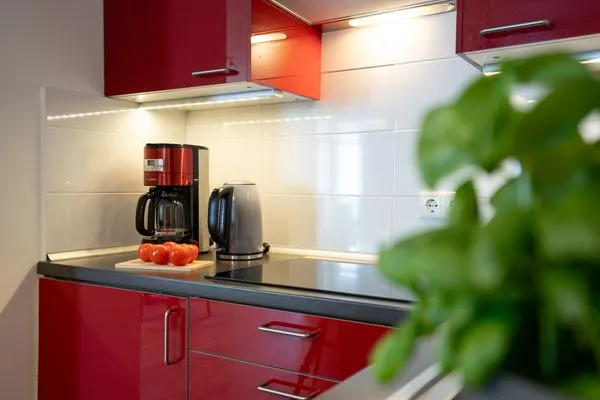 Küche / Küchenzeile  (STR123d) Ferienwohnung "meerLust29"