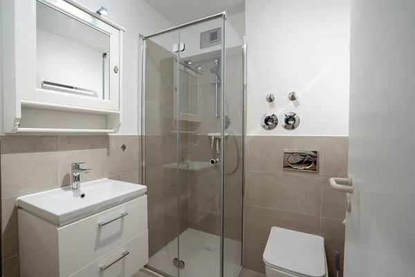 Badezimmer  (STR123k) Ferienwohnung "Kajüte13"