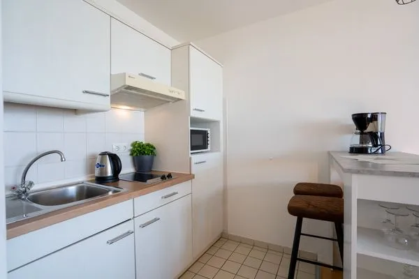 Küche / Küchenzeile  (STR123k) Ferienwohnung "Kajüte13"