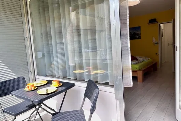  Ferienwohnung ML Apartment Lindau und Umgebung - Balkon